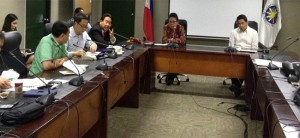 Cong. Rufus B. Rodriguez discusses important matters with MUST to ensure continues quality education