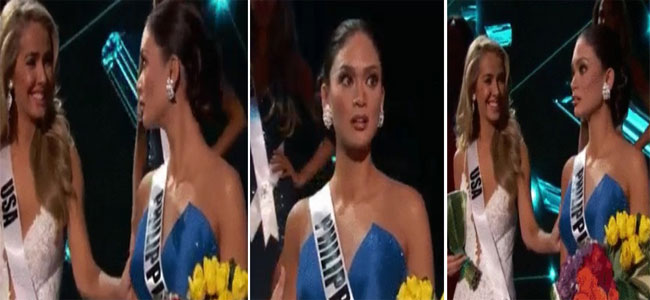 Pia reaps Palace praise for poise, grace amid mix-up