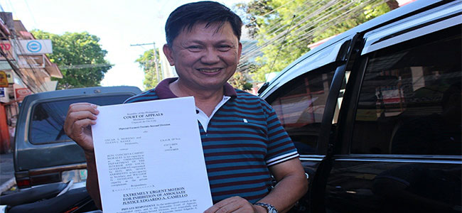 Guialani to ask CA to dismiss petition