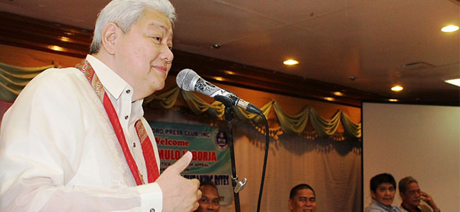 Borja swears in three press club directors
