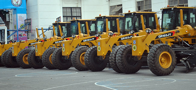 New heavy equipment arrive