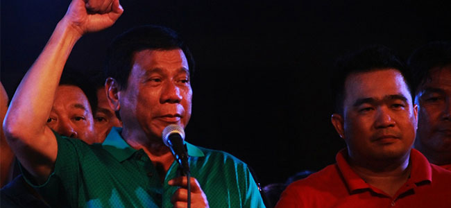 Duterte: ‘Not joking’