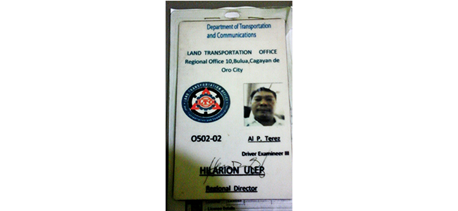 Fake ID card prompts LTO to start hunt for impostor