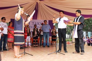 Bambi takes oath, seeks resignations
