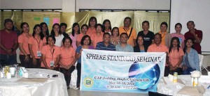Valencia nutri committee holds Sphere Standards meet