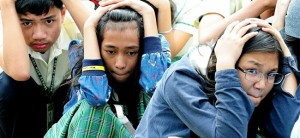 2,000 studes take part in Oro quake drill