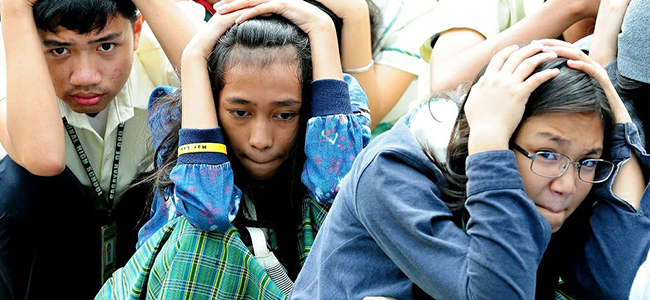 2,000 studes take part in Oro quake drill