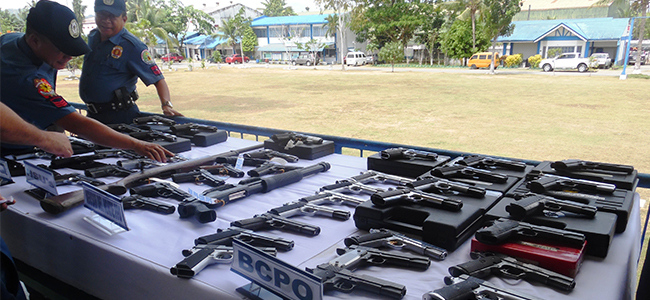 Caraga poll gun ban yields 240 guns, 215 nabbed