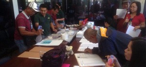 Employees, officials undergo drug test