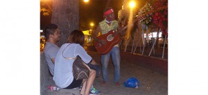 BUSKING FOR A LIVING