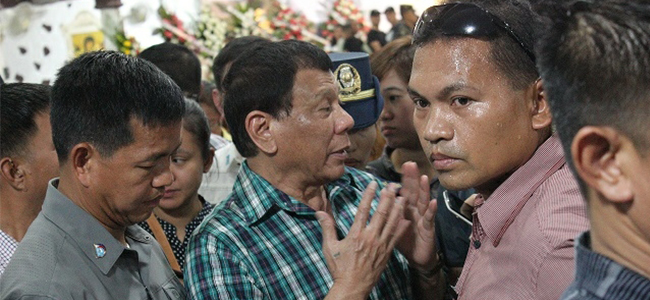 Duterte comes to honor slain, wounded soldiers