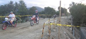 Surigao bridge damaged by quake now passable