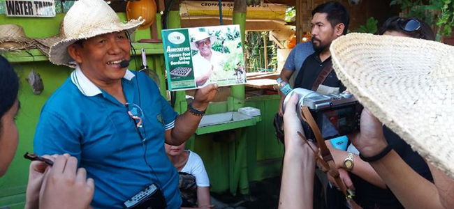 Aggie trainees visit model farms in Misor