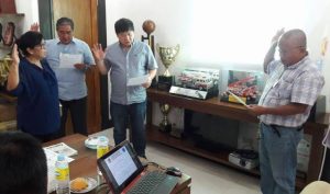 New members of Company Advisory Council take oath