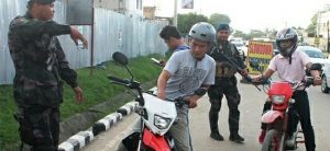 Cops stricter, start checkpoint frisking