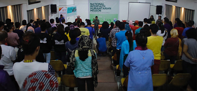 Interfaith relief mission kicks off