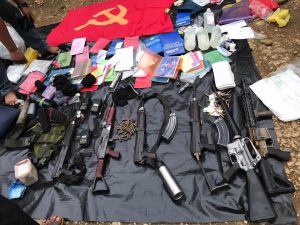 Army clashes with Reds