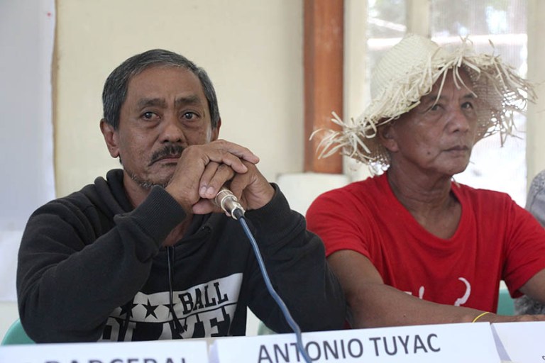 Tagum farmers fear eviction after Mariano rejection