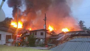 Big Jasaan fire kills child, displaces 400