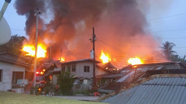 Big Jasaan fire kills child, displaces 400