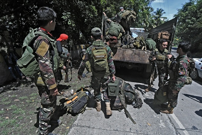 Tension continues to build up in Claveria  village as soldiers, guerrillas clash anew