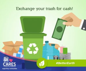RECYCLE TRASH AND GET CASH AT SM