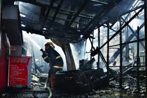 Fire destroys 20 houses in Gingoog city