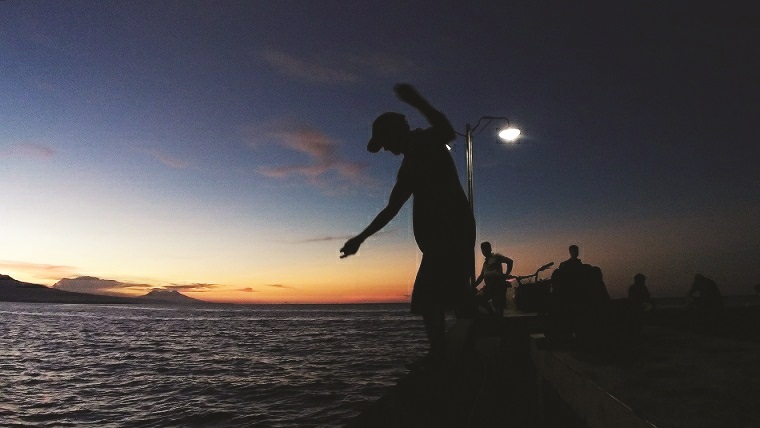 SUNSET FISHING