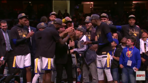 Cavs, Warriors make history