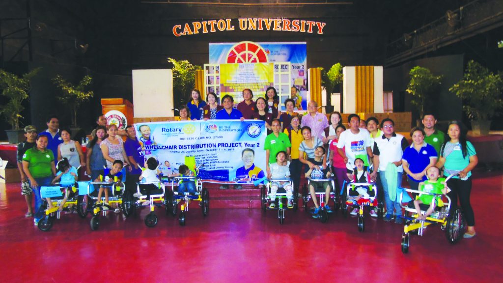 Rotary Club CDO East Urban: Wheelchair Distribution, Year Two