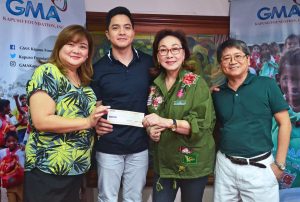 Alden Richards, Kyline Alcantara give back to worthy causes