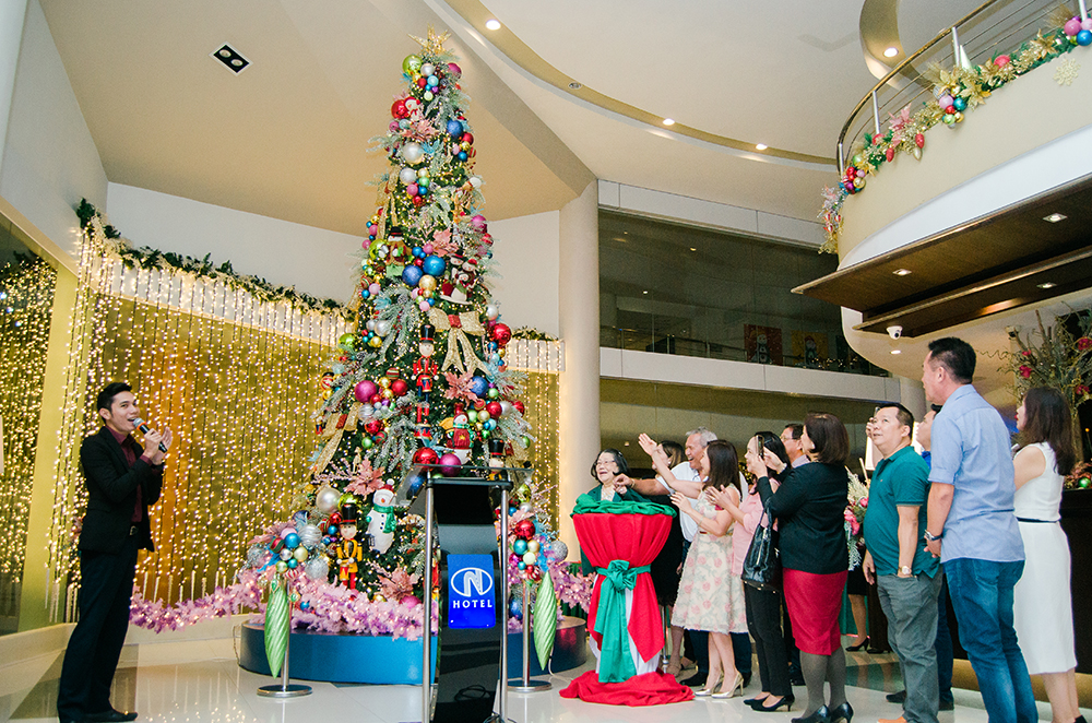 N Hotel shines bright with annual Christmas lights