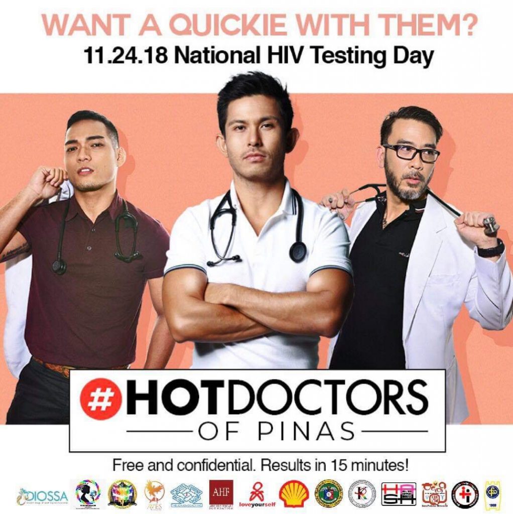 ‘Hot Doctors of ‘Pinas’ to storm the Philippines on HIV National Testing Day