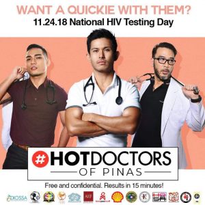 ‘Hot Doctors of ‘Pinas’ to storm the Philippines on HIV National Testing Day
