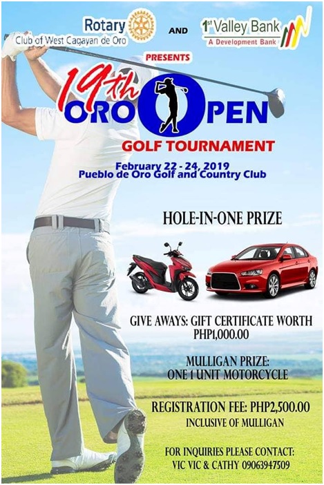 19th Oro Open Golf Tournament