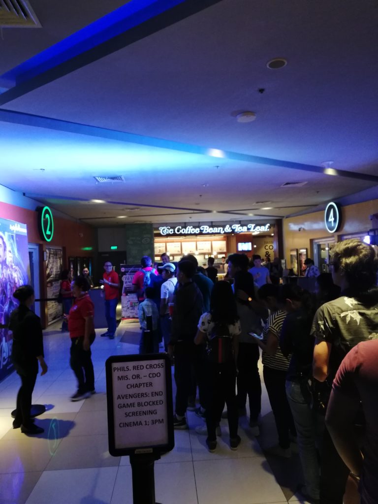 PRC-CDO Chapter host block screening of Avengers: Endgame