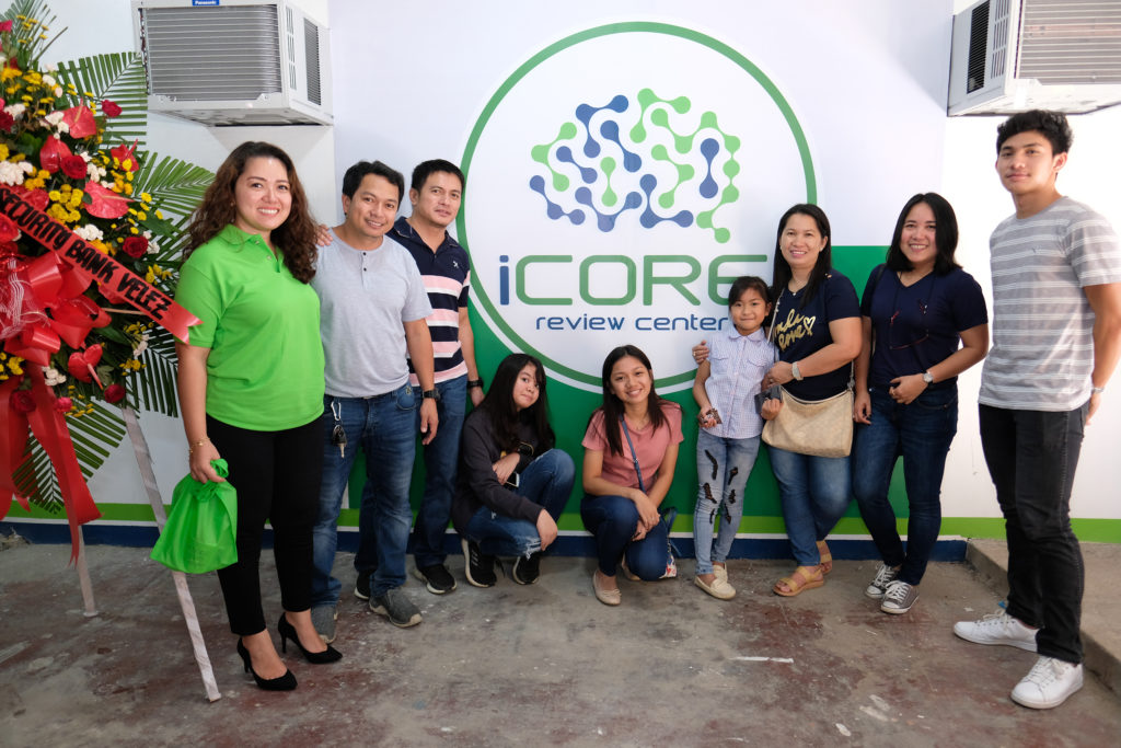 iCore review center now open