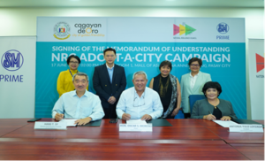 SM and CDO partners with NRC's Adopt a City campaign