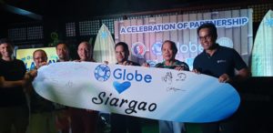 Globe makes waves at Siargao Cloud 9 Surfing Cup