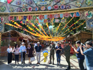 'Barrio Peace-Ta sa Kampo 2020 ribbon cutting