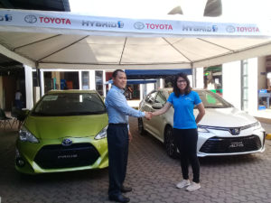 Toyota showcases latest Hybrid  series in CDO