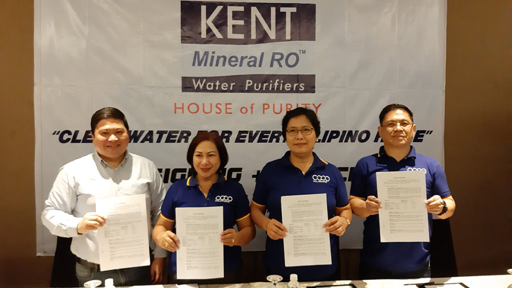 KENT: “Clean water for every Filipino home”
