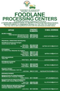 DA-10 adds foodlane processing centers in Normin