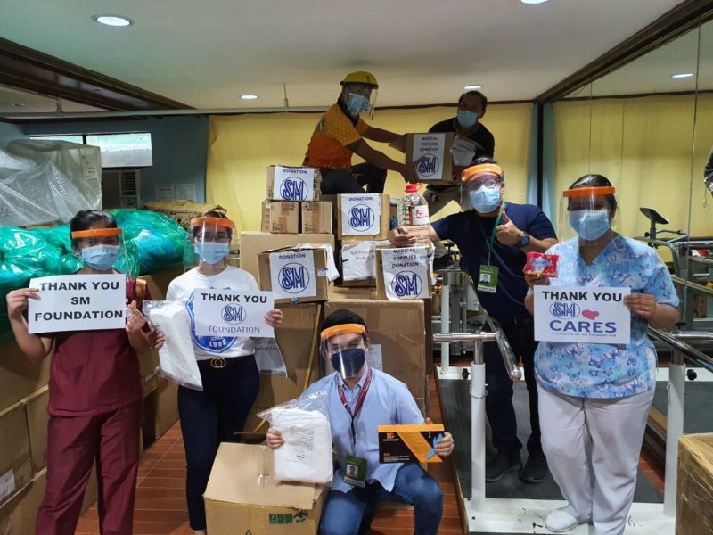SM donates PPEs to Mindanao, Visayas hospitals