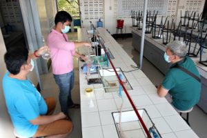 Butuan university steps up alcohol production for frontliners