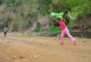 Kite flyers