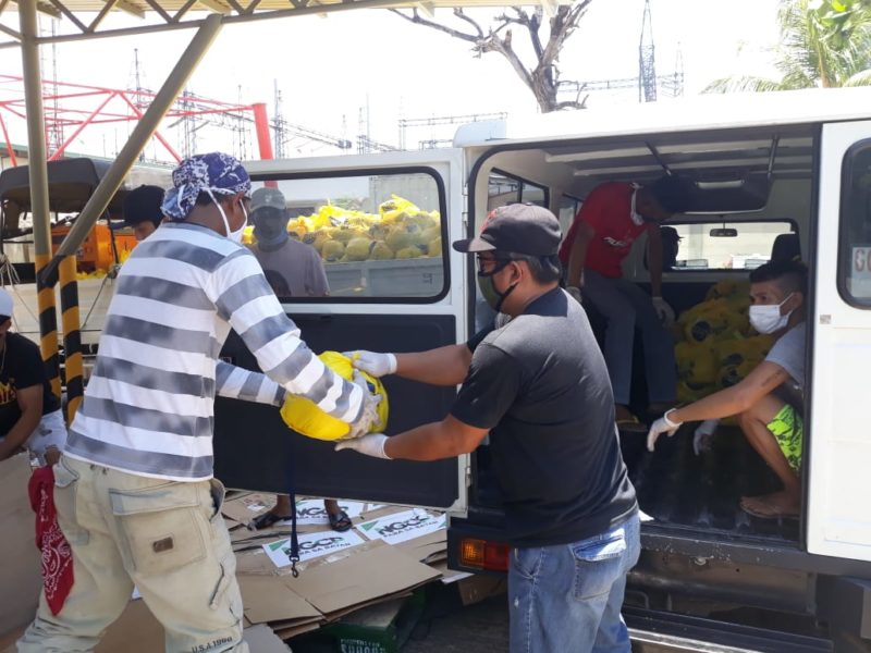 NGCP distributes goods from P1b Covid-19 relief assistance