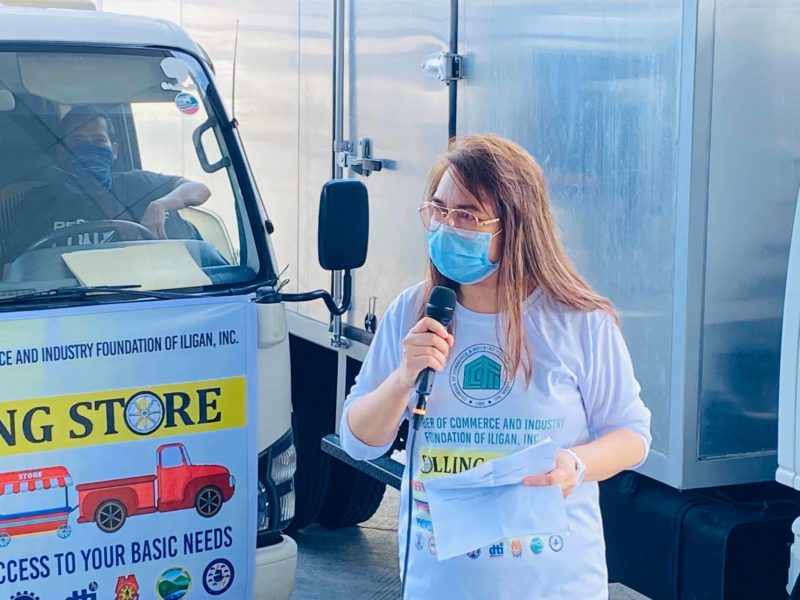 Iligan chamber foundation brings rolling stores to communities