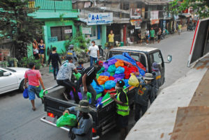 Barangay relief distribution