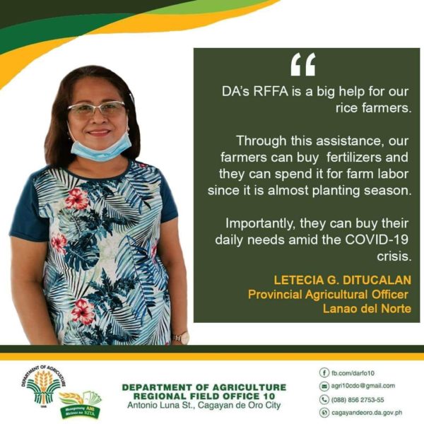 Lanao Norte agri chief on DA's RFFA: timely and relevant